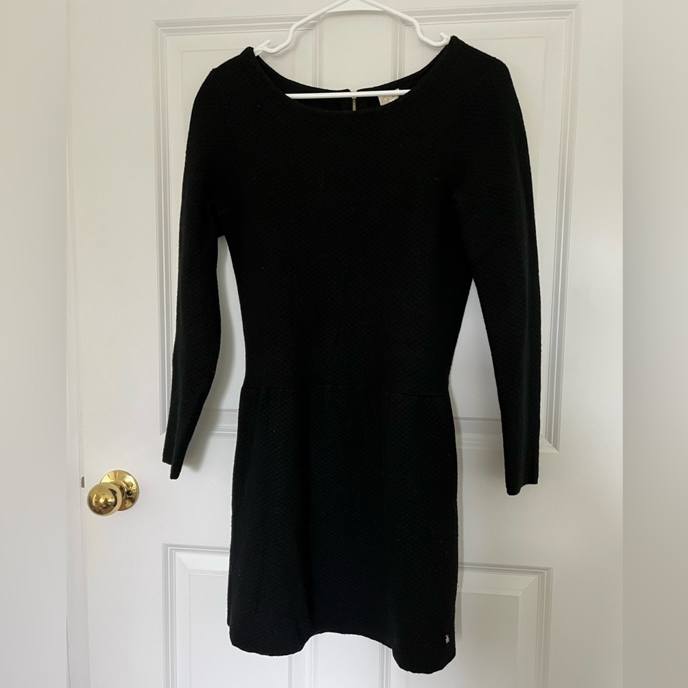 Merino Dress - French brand - Black - Size 3 equivalent to M